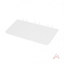 FDD291068냉장고위수납장페그보평선반250 무지 압축선반, 1