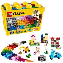 레고 (LEGO) 클래식 노란색 아이디어 박스 스페셜 10698 장난감 블록 보석 공예 소년 소녀 4 세 ~ 99 세
