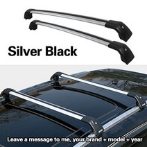 승합차 suv 루프랙 Haval joson 5dr SUV 2021 + 알루미늄 합금 사이드 바 크로스 레일 루프 랙 수하물 2, 01 A