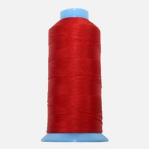 퀼트여왕 가죽용 실 가죽깁는실, 07 레드