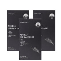 여에스더 닥터에스더 에스더포뮬러 어골 칼슘 마그네슘 뼈 건강 기능식품 영양제 식약처 인증 인정 여예스더 여예스다 여에스터, 30포, 3개