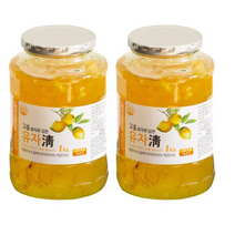 딜리프 고흥유자로 담은 유자청, 1kg, 1개입, 2개