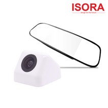 아이소라 승용차용 후방카메라 풀세트 OV-004S, 13.OV-004S 화이트+5인치 룸미러형