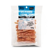 강아지 닭가슴살 간식 180g 2개 사사미 웰시코기간식 무마진스틱육포 건강한육포