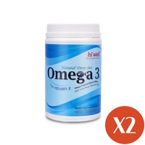 뉴질랜드 하이웰 오메가3 초임계 알티지 1000mg VitaminE 400정 2개