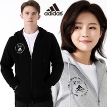 아디다스 마샬아츠 남여공용 후드집업 브랜드 후드 짚업 ADICLHZ2202
