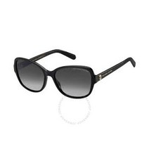 Marc Jacobs 편광 그레이 그라데이션 버터플라이 여성 선글라스 MARC 528/S 02M2/WJ 58