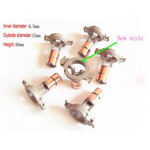 차량용 배터리 충전 급속 충전기 현대 소나타 엘란트라 발전기 수집 장치 용 교류 발전기 슬립 링 구리 헤, 한개옵션0