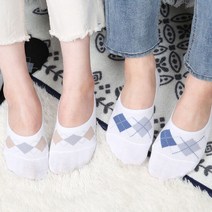 남여 아가일 페이크삭스 6켤레