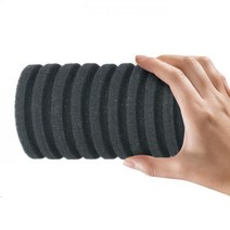 1+1 리필 듀얼 원통 스펀지 여과기 필터 테트라, 2 스펀지필터리필 m