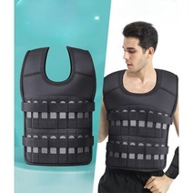 웨이트 조끼 중량조끼 헬스 홈트 다이어트운동, 하중 10KG  무게 조절 가능