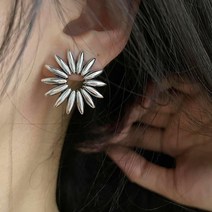 은귀걸이 925 실버 순은 링귀걸이 원터치 진주 말발굽 엄마 대행사 선물 아내 여친 입학 기념일 취직 졸업 신혼부부