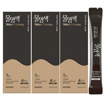 씨드비 물염색 새치염모제, 미디엄브라운, 3개