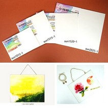 수채화 종이 용지 캔버스 화판 판넬, 20-25cm