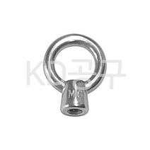 기타 스텐아이너트 스테인레스 SUS 304 M6~M42 5/16~1인치 체결 링너트 고리너트 아이고리 케이디공구 KD09, 1개, 스텐아이너트 M6