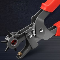 가죽용품 펀칭기 벨트 허리띠 기타스트랩 합판 박스 롤링 펀치홀 가죽공예 구멍뚤는기계 집게, 벨트 펀칭기