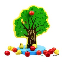 맥킨더 사과나무 숫자교구 놀이학습 셈셈수놀이 W040, 없음