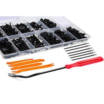 자동차 플라스틱 볼트 & 공구세트 리무버 리벳 415PCS