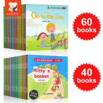 100 Book Farmyard Tales 어린이 이야기 그림책 아기 영어 어린이 책, 40 Books+60 Books