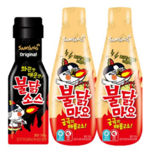 삼양 불닭소스 200g 1개 + 불닭마요소스 250g 2개, 2세트