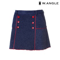 *본사직영* [와이드앵글] 컬러배색 A라인 큐롯 WWW17Q32N4