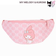 산리오 캐릭터 패턴 힙색 유아동 크로스백 어린이 외출용 가방 핸드폰가방