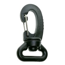 서핑 블랙 플라스틱 회전 스냅 후크 클립 백 버클 웨빙용20mm 25mm 스트랩 10 개 20, Type A 52cm 10pc