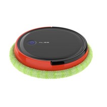 로봇청소기걸레 로봇 진공 청소기 물 탱크 4000mAh 바닥 스크러버 기계, [01] 미국, 03 빨간