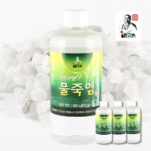브랜드없음 인삼죽염 물죽염 300ml X 3개세트, 단품없음