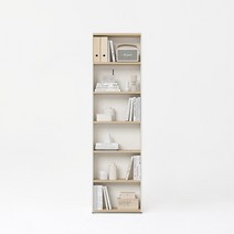 한샘 티오 일반책장 6단 60cm (컬러 택1), 화이트(B)