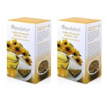 레볼루션 티 골든 캐모마일 허벌 티백 16개입 2팩 Revolution Tea - Golden Chamomile Herbal Tea