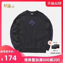 캐주얼 맨투맨 NBASTYLE 트렌드 의류 스퍼대 남성 여성 자수 플라워 프린팅 라운드넥 블러킹 305542085