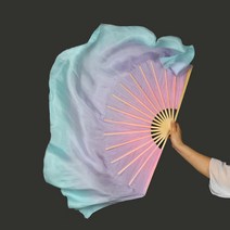 너슬부채 무용부채 전통 부채춤 공연 파스텔 화려한, 부채살36 너슬50