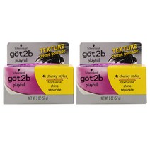 Got2b 플레이펄 텍스처라이징 포마드 크림 57g 2개