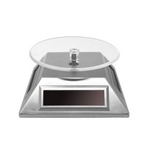 해외 태양 자동적인 턴테이블 및 전기 자전 테이블 사진 스튜디오 장비를 위한 360 ° 자전 파노라마 전시, 01 silver