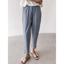 세미배기팬츠 항아리바지 면배기팬츠 면통바지