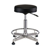 약국 진찰용 간이 보조 B형의자 병원의자 진료의자 작업용의자, 블랙(고정형)