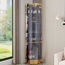 코너 위스키 진열장 양주 장식장 양주장 양주장식장, D