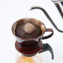 칼리타 2~4인용 브라운 커피필터 여과지 100매 NK102