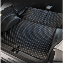 아지트 프리미엄 트렁크 퀼팅 매트 차박 매트 스크래치 기스 방지 JS-02, 기아자동차, 2열 등받이 + 3열 등받이 +트렁크, 모하비 더마스터 6인승(분리형), 기아