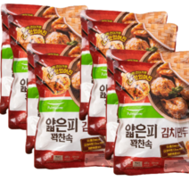 풀무원 얇은피 꽉찬속 얄피꽉찬 김치만두400gx8, 8개