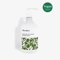 BONAJOUR 비건 티트리 바디 로션 300ml Tea Tree AC Control Body Lotion, none