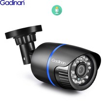 CCTV Gadinan-IP 카메라 8MP 오디오 POE 거리 야외 감시 불릿 동영상 CCTV IR led P2P DC 12V/ 48, 02 DC 12V 4MP_03 8mm