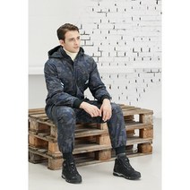 지벤 ZB-S1896 스즈끼 겨울작업복 방한우주복