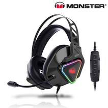 몬스터 AIRMARS N3S ENC RGB 7.1 게이밍 헤드셋 (유선)
