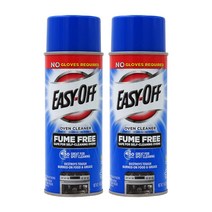Easy-Off 오븐 클리너 레몬 향 흄 프리 411g 2팩