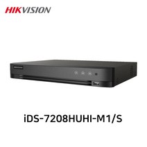 하이크비전 iDS-7208HUHI-M1/S 800만화소 8채널 DVR 녹화기 / DS-7208HUHI-K1 후속, iDS-7208HUHI-M1/S (3TB 포함)