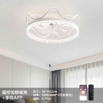 선풍기조명 천장 선풍기 2023 새로운 흡수기 침실 인테리어 천장용 조명팬, P