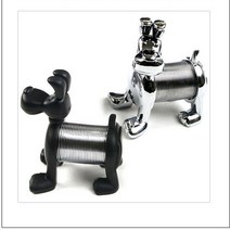 신화 도그메모클립 크롬 차량용 자동차 메모 클립 꽂이 명함 메모지 카드 통행권 홀더 인테리어 실내 사무실 메모꽂이