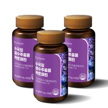 퍼펙토 수국잎 열수추출물 락토페린 60p, 36g, 3개
